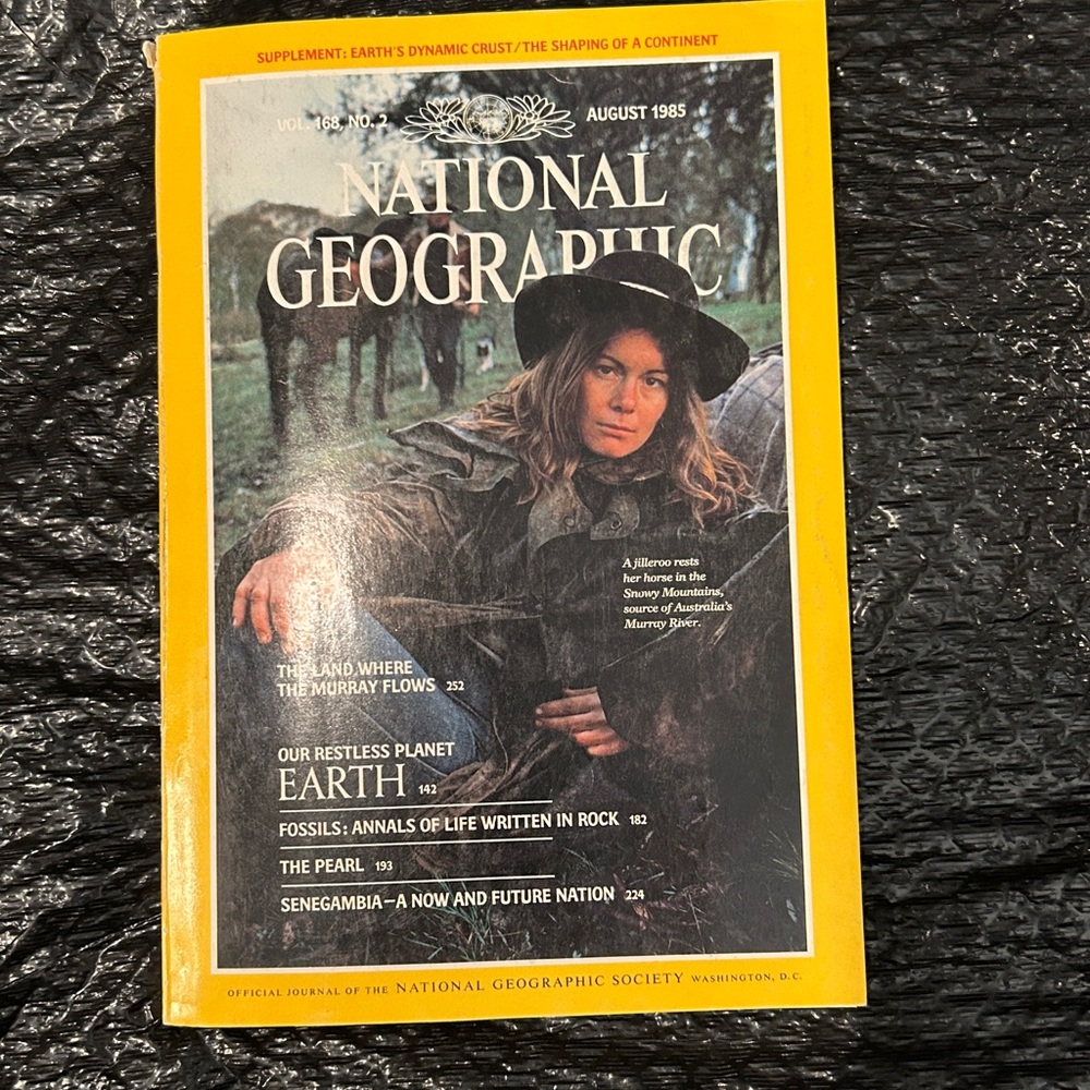 National Geographic August 1985 Issue